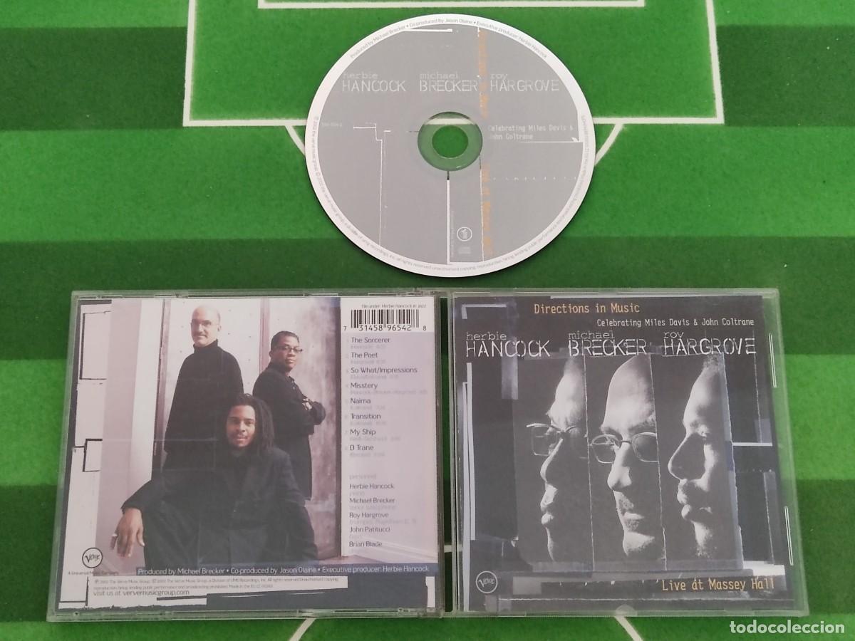 CDs de M&uacute;sica: CD 494 Hancock, Brecker, Hargrove - Live at Massey Hall / 2002