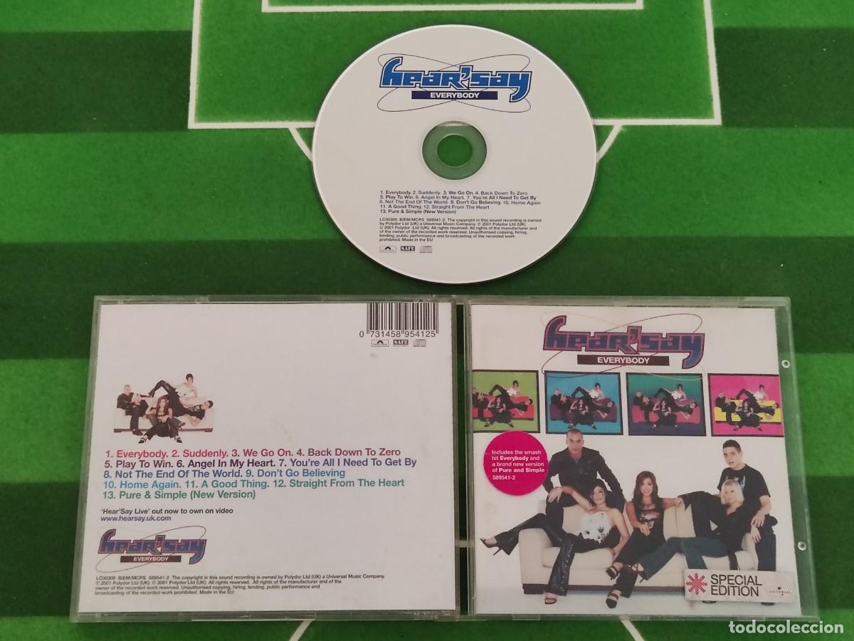 CDs de M&uacute;sica: CD 496 Hear'say - Everybody / 2001