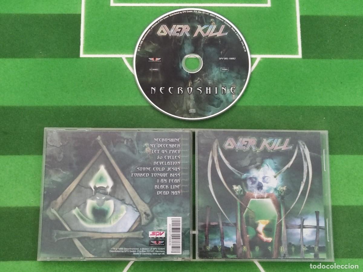 CDs de M&uacute;sica: CD 498 Over Kill - Necroshine / 1999