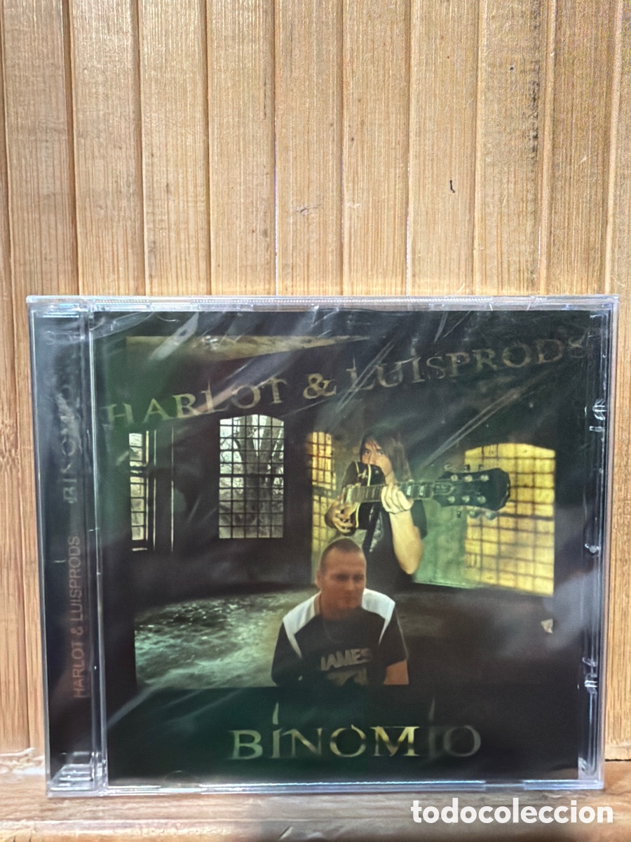 CDs de M&uacute;sica: Harlot & Luisprods &ldquo; Binomio &ldquo; CD - Precintado -