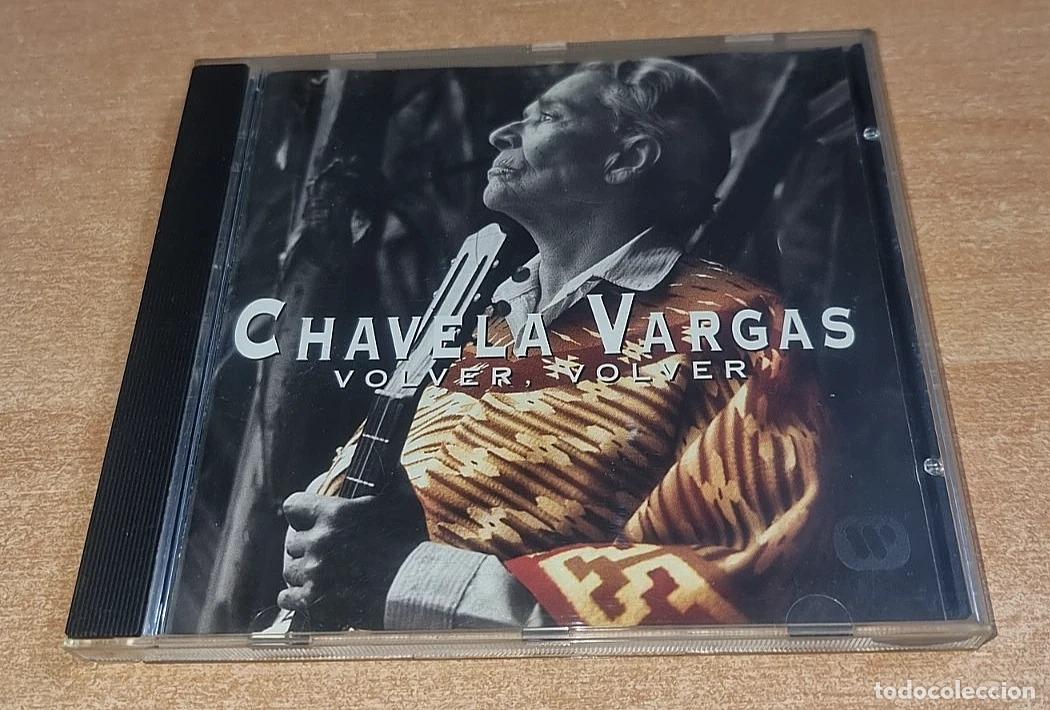 CDs de M&uacute;sica: CHAVELA VARGAS Volver volver CD ALBUM GRABADO EN MADRID 1993 CONTIENE 12 TEMAS