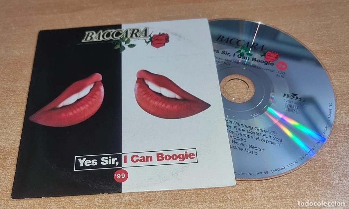 CDs de M&uacute;sica: BACCARA Yes Sir, I can boogie '99 REMIXES CD SINGLE CARTON DEL A&Ntilde;O 1999 EU CONTIENE 2 TEMAS