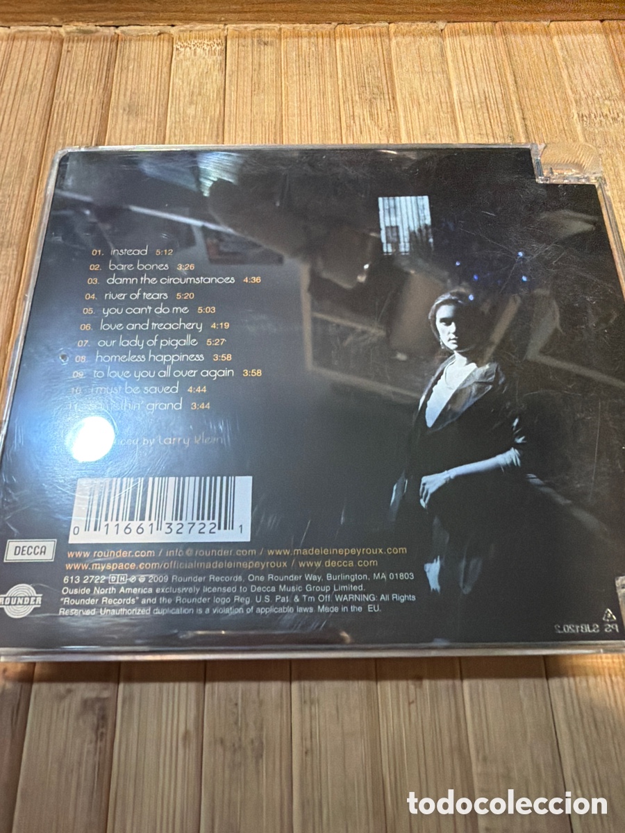CDs de m&uacute;sica: Madeleine Peyroux &ldquo; Bare Bones &ldquo; CD SEMINUEVO - Foto 2
