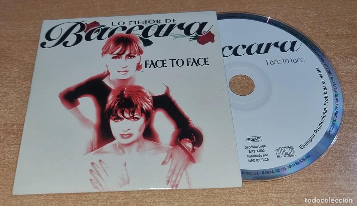 CDs de M&uacute;sica: BACCARA Face to face LUIS MIGUELEZ CD SINGLE PROMO CARTON DEL A&Ntilde;O 2000 ESPA&Ntilde;A CONTIENE 1 TEMA