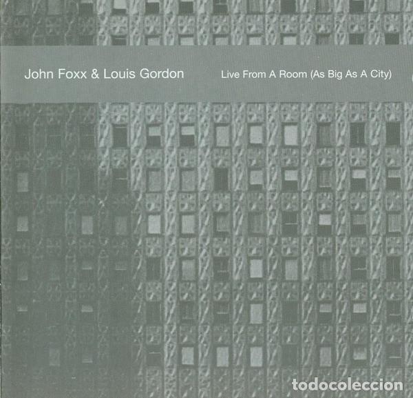 CDs de M&uacute;sica: JOHN FOXX (CANTANTE DE ULTRAVOX)-LOUIS GORDON LIVE FROM A ROOM