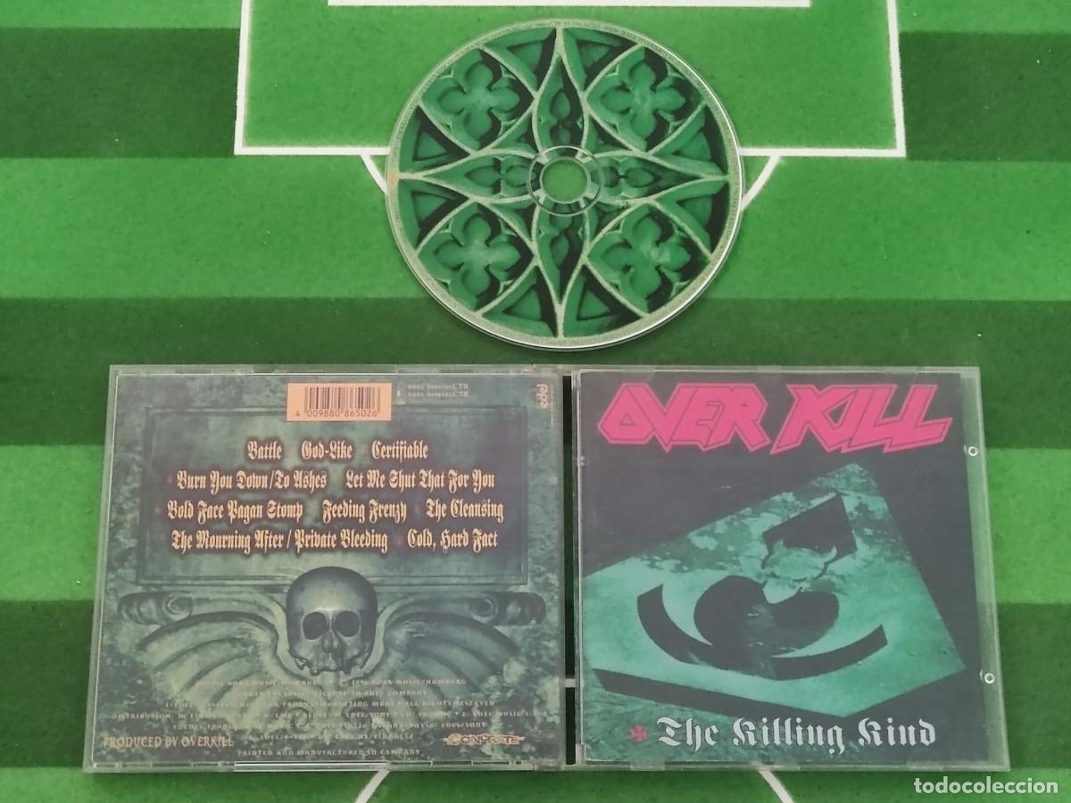 CDs de M&uacute;sica: CD 502 Over Kill - The killing kind / 1996