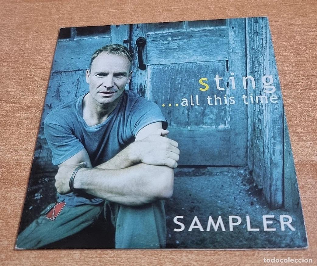 CDs de M&uacute;sica: STING All this time SAMPLER CD MAXI SINGLE PROMO CARTON DEL A&Ntilde;O 2001 THE POLICE CONTIENE 6 TEMAS