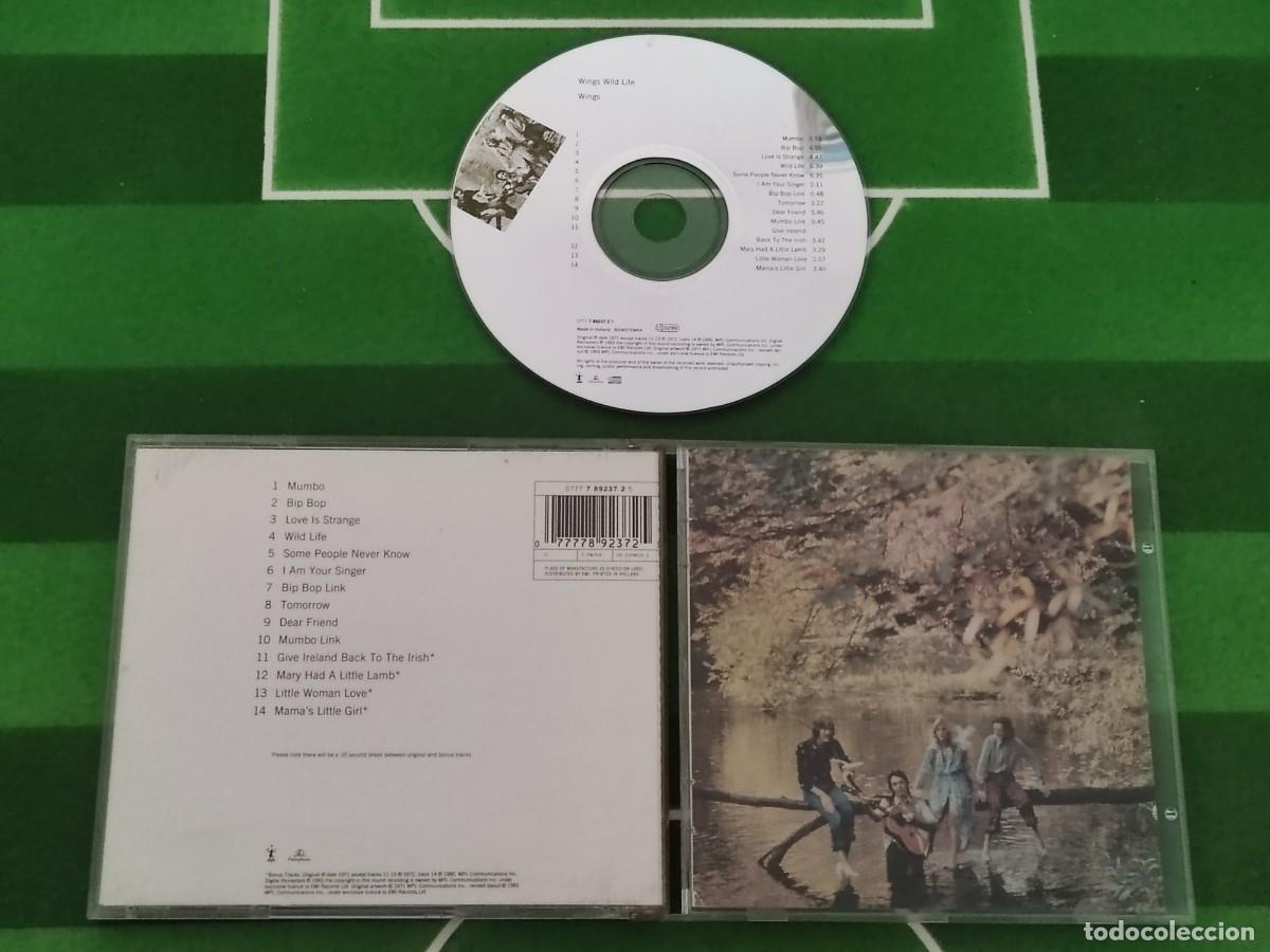 CDs de M&uacute;sica: CD 507 The Paul McCartney collection - Wings Wild life / 1993