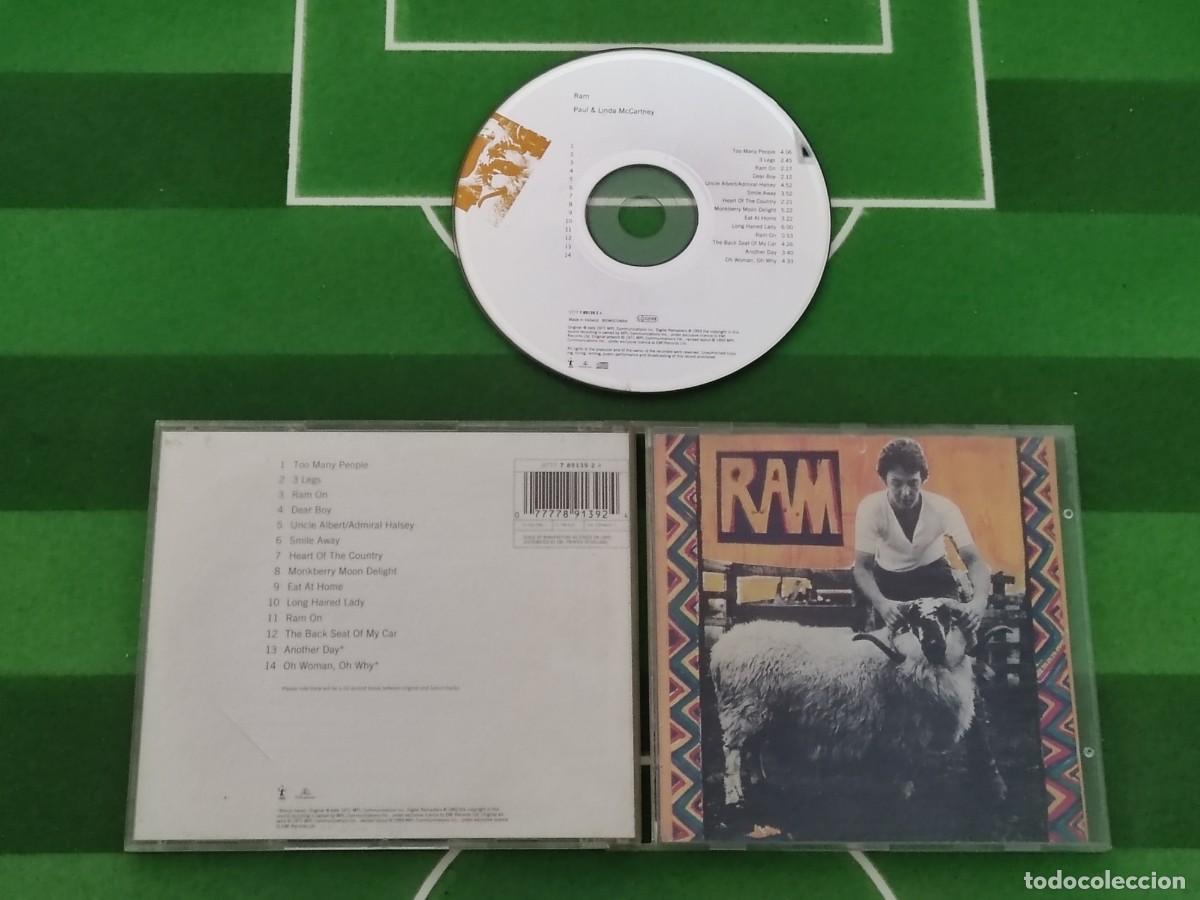 CDs de M&uacute;sica: CD 508 The Paul McCartney collection - RAM (Paul & Linda) / 1993