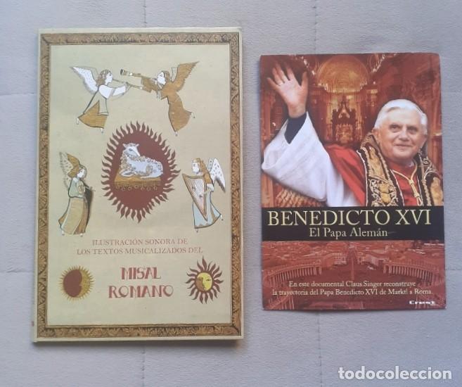 CDs de M&uacute;sica: Misal Romano textos musicalizados 3 CD regalo BENEDICTO XVI PAPA ALEM&Aacute;N CONCLAVE HISTORIA RATZINGER
