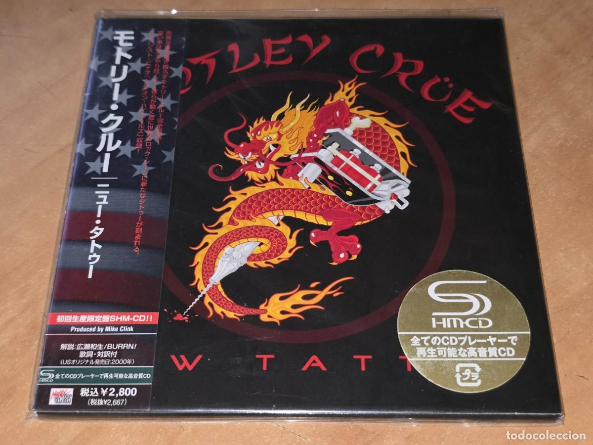 CDs de M&uacute;sica: OTLEY CRUE CD New Tattoo,JAPAN SHM-CD 2008 -Kiss-Guns'n'Roses-Iron Maiden-Wasp-Pretty Boy Floyd