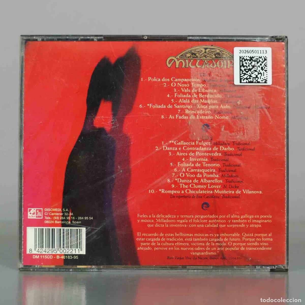 CDs de m&uacute;sica: CD. As Fadas De Estra&ntilde;o Nome - Milladoiro - Foto 2
