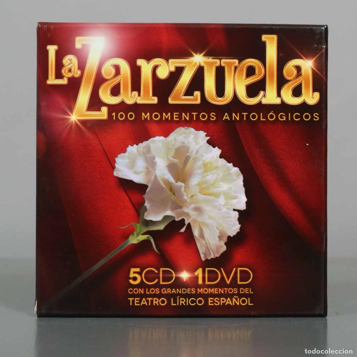 CDs de M&uacute;sica: CD+DVD. La Zarzuela - 100 Momentos Antol&oacute;gicos - Con los grandes momentos del Teatro L&iacute;rico Espa&ntilde;ol