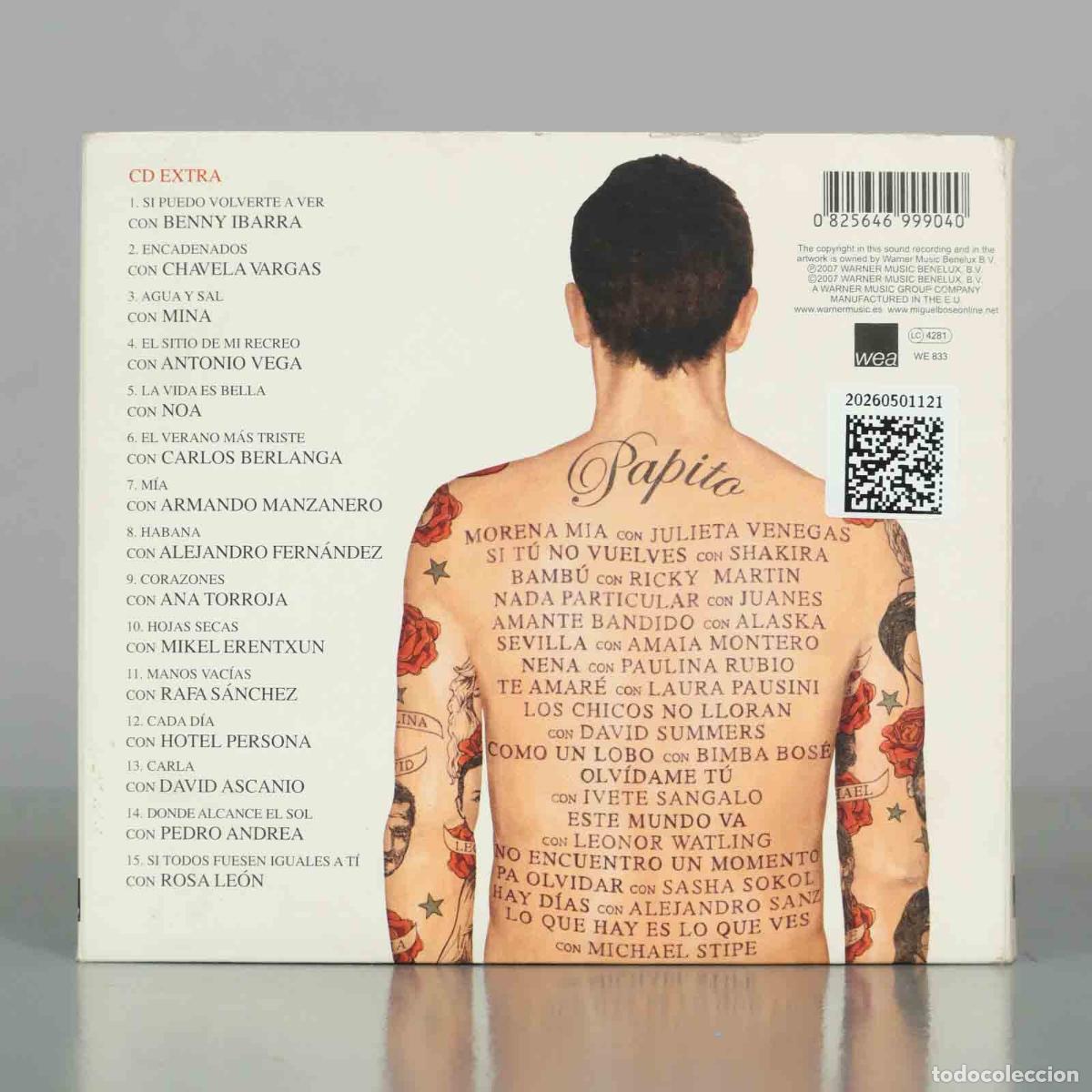 CDs de m&uacute;sica: CD. Papito - Miguel Bos&eacute; - Foto 2