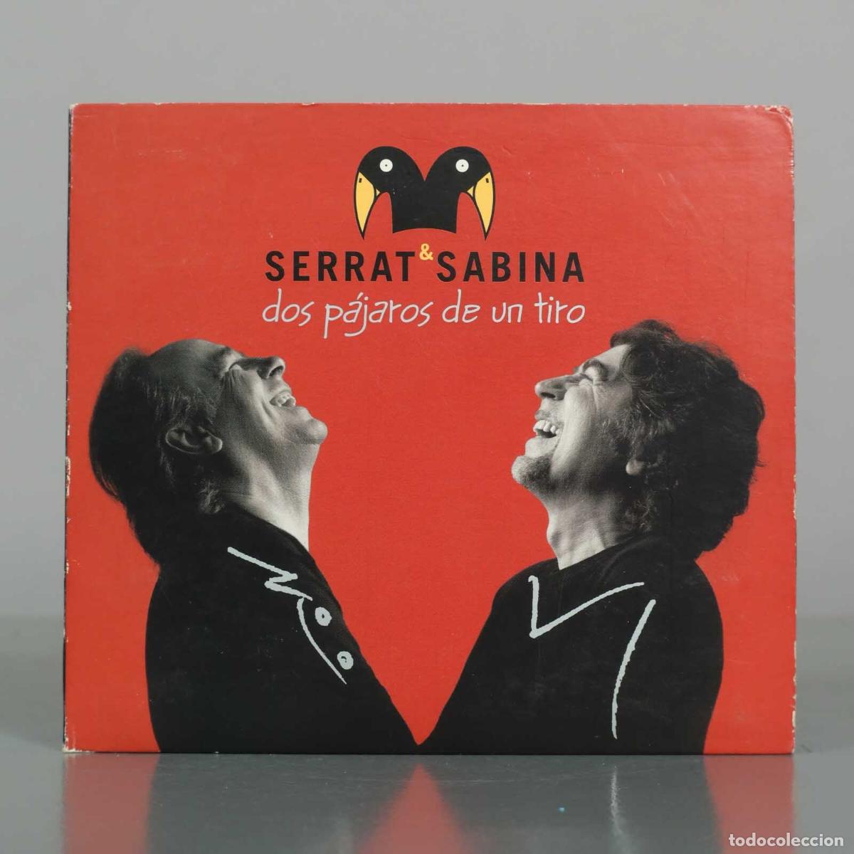 CDs de M&uacute;sica: CD. Dos p&aacute;jaros de un tiro - Joan Manuel Serrat, Joaqu&iacute;n Sabina
