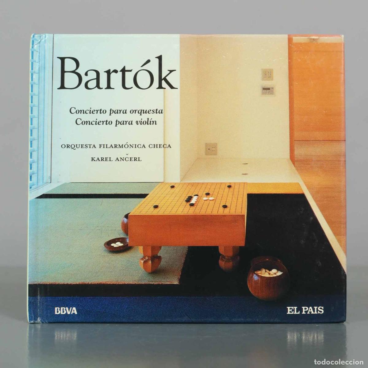 CDs de M&uacute;sica: CD. Bart&oacute;k - Concierto para orquesta, Concierto para viol&iacute;n - Orquesta Filarm&oacute;nica Checa, Karel Anč