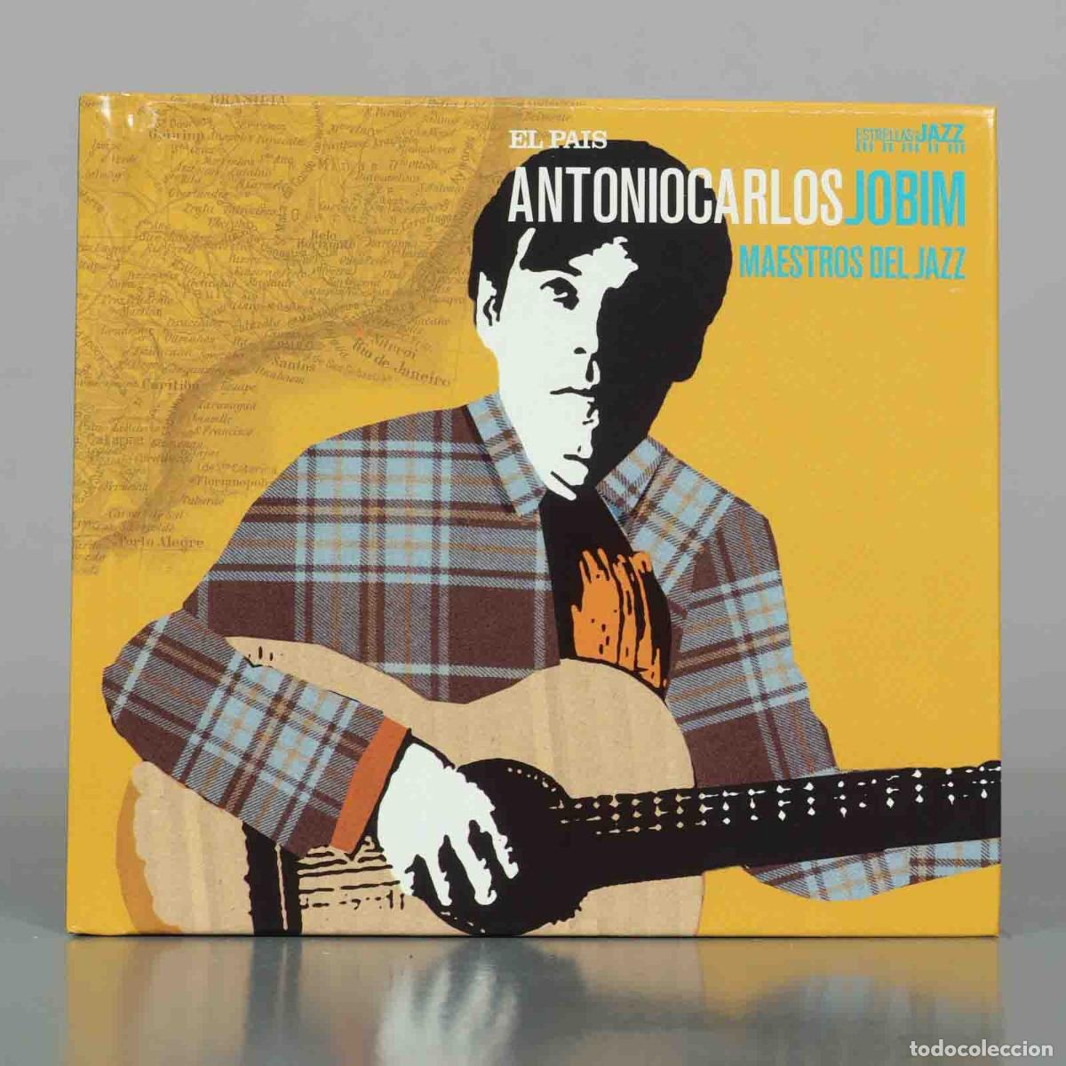CDs de M&uacute;sica: CD. Antonio Carlos Jobim - Maestros del Jazz - El Pa&iacute;s