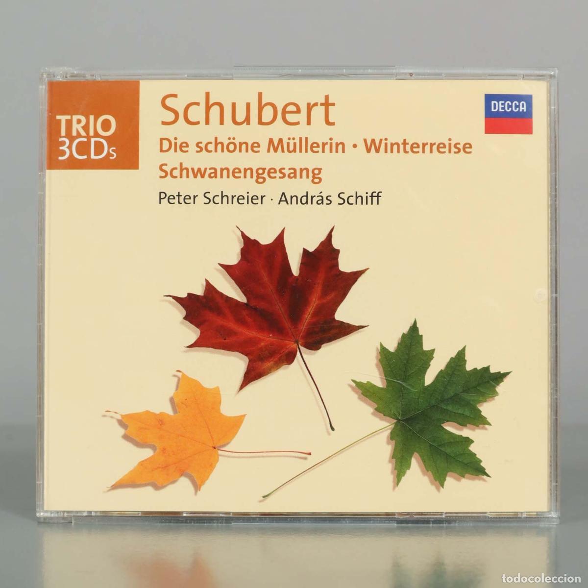 CDs de M&uacute;sica: CD. Schubert: Song Cycles - Die sch&ouml;ne M&uuml;llerin, Winterreise, Schwanengesang - Schreier, SCHIFF