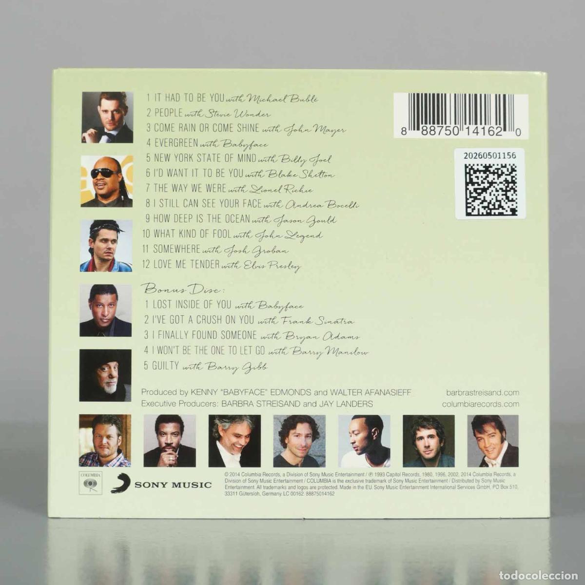 CDs de m&uacute;sica: CD. Partners - Barbra Streisand - Foto 2