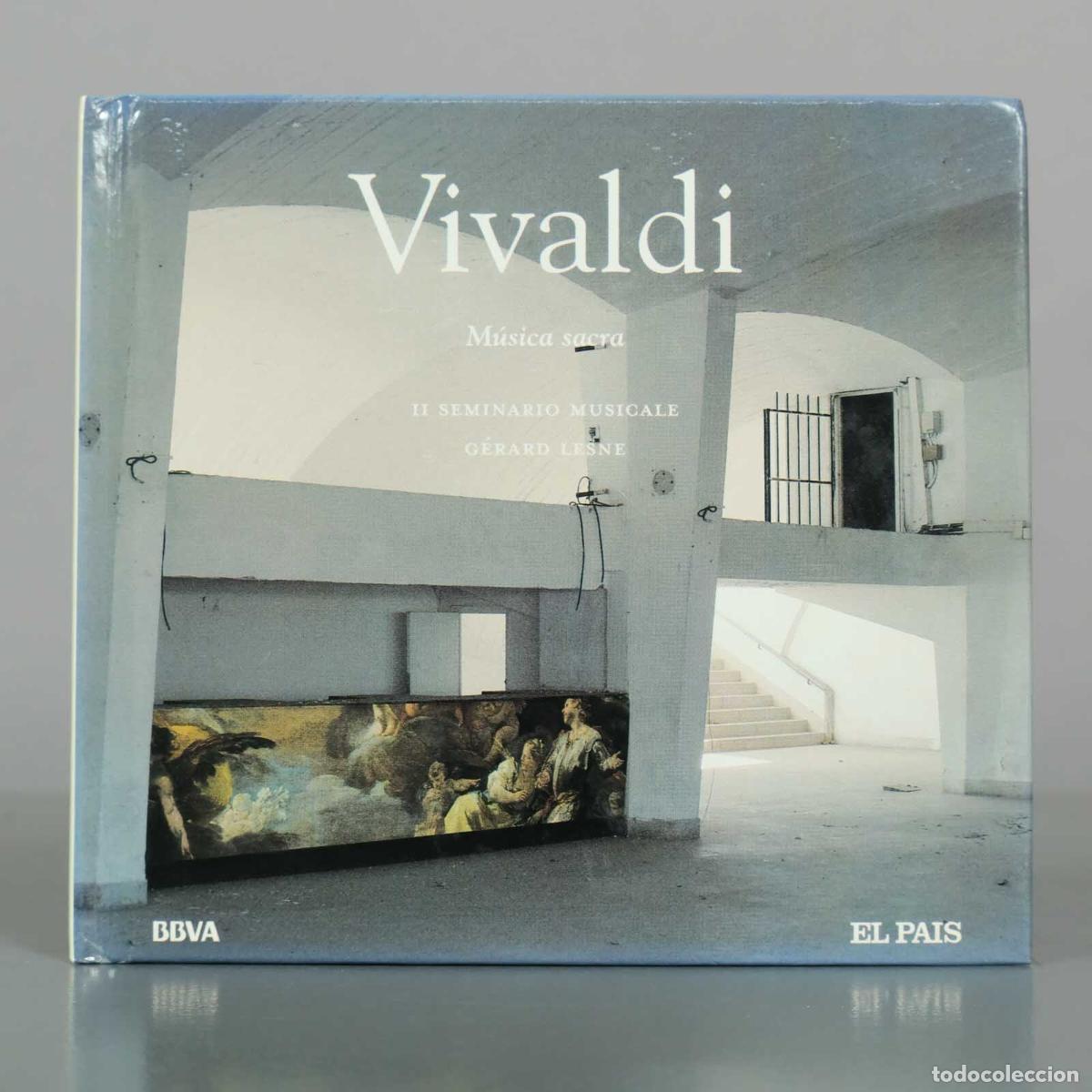 CDs de M&uacute;sica: CD. Vivaldi - M&uacute;sica Sacra - Il Seminario Musicale, G&eacute;rard Lesne - El Pa&iacute;s, BBVA, Diverdi