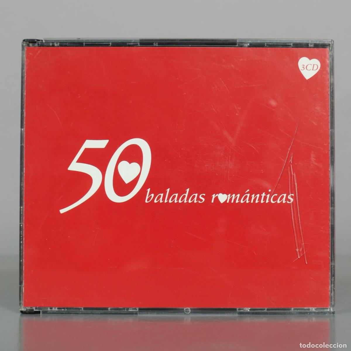 CD de M&uacute;sica: CD. 50 Baladas Rom&aacute;nticas