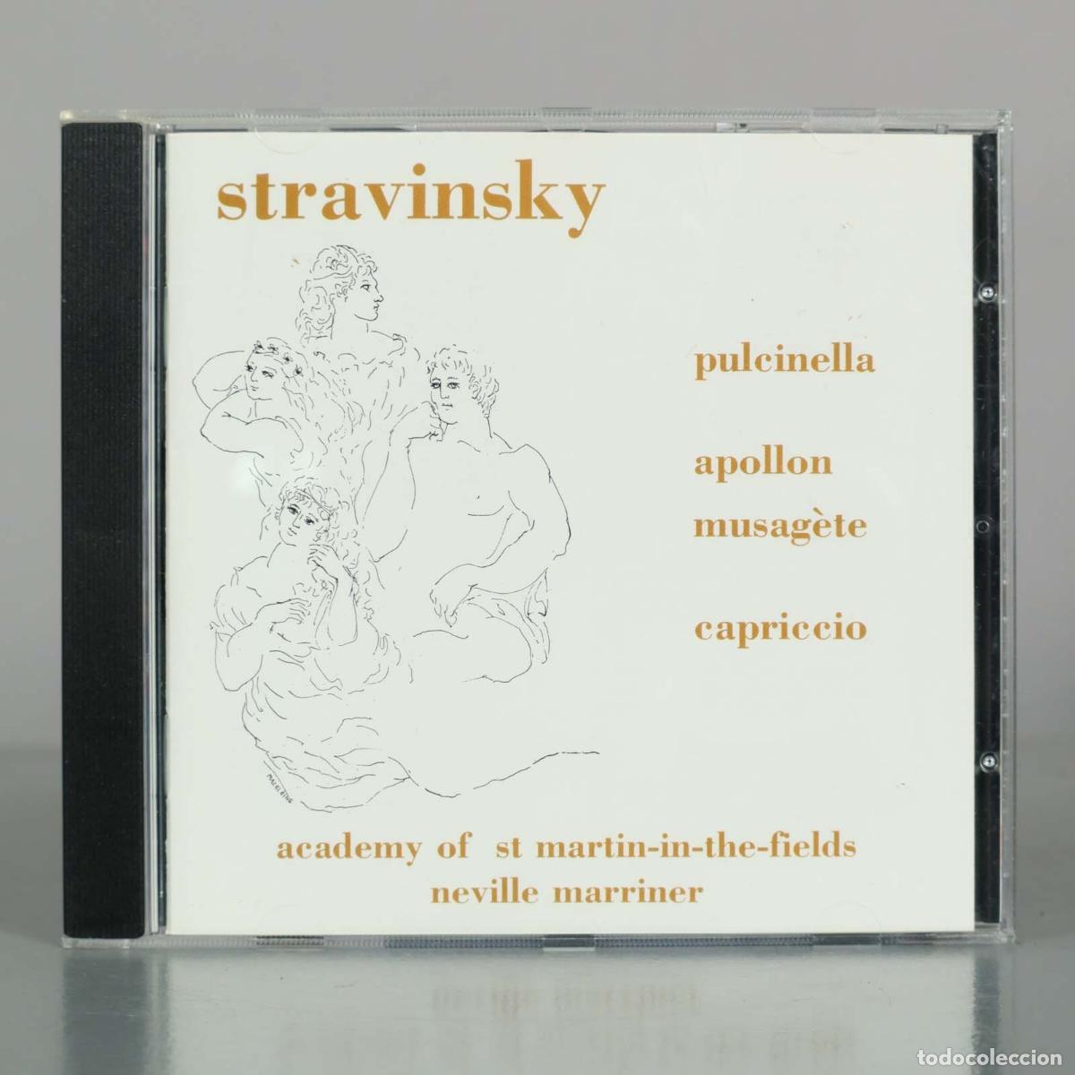 CDs de M&uacute;sica: CD. Pulcinella, Apollon musag&egrave;te, Capriccio - Stravinsky - MARRINER
