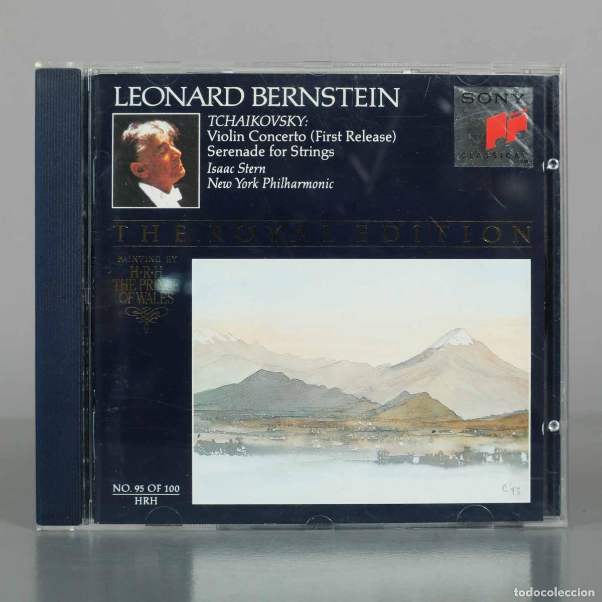 CDs de M&uacute;sica: CD. Tchaikovsky: Violin Concerto, Serenade for Strings - Leonard Bernstein, Isaac Stern, New York P