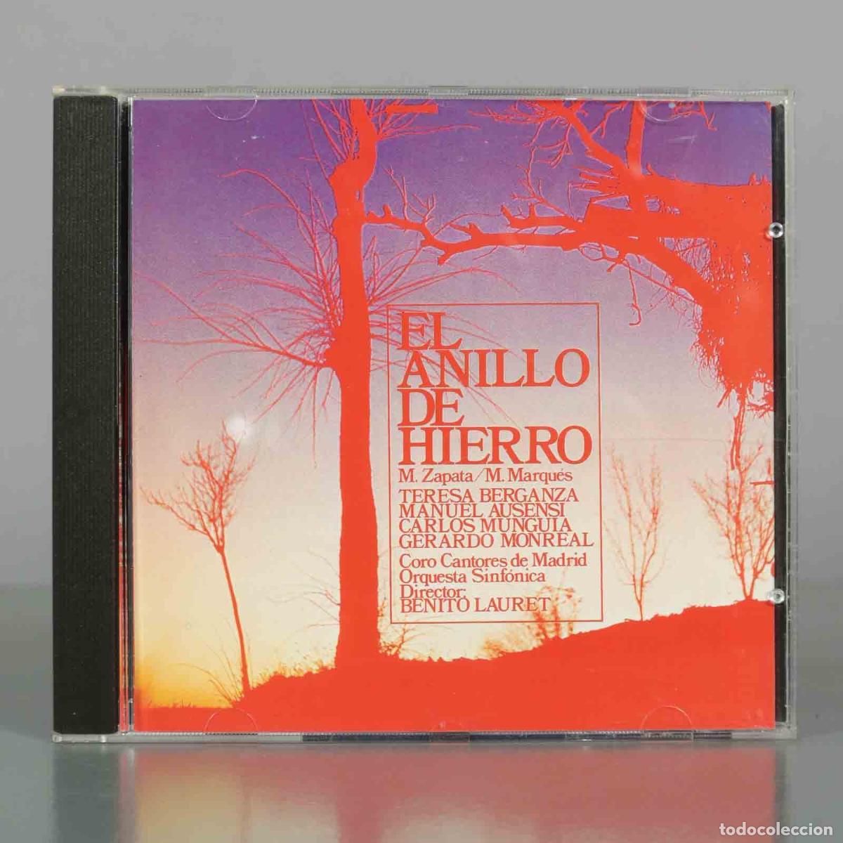 CDs de M&uacute;sica: CD. El Anillo de Hierro - M. Zapata, M. Marqu&eacute;s - Teresa Berganza, Manuel Ausensi, Carlos Mungu&iacute;a,