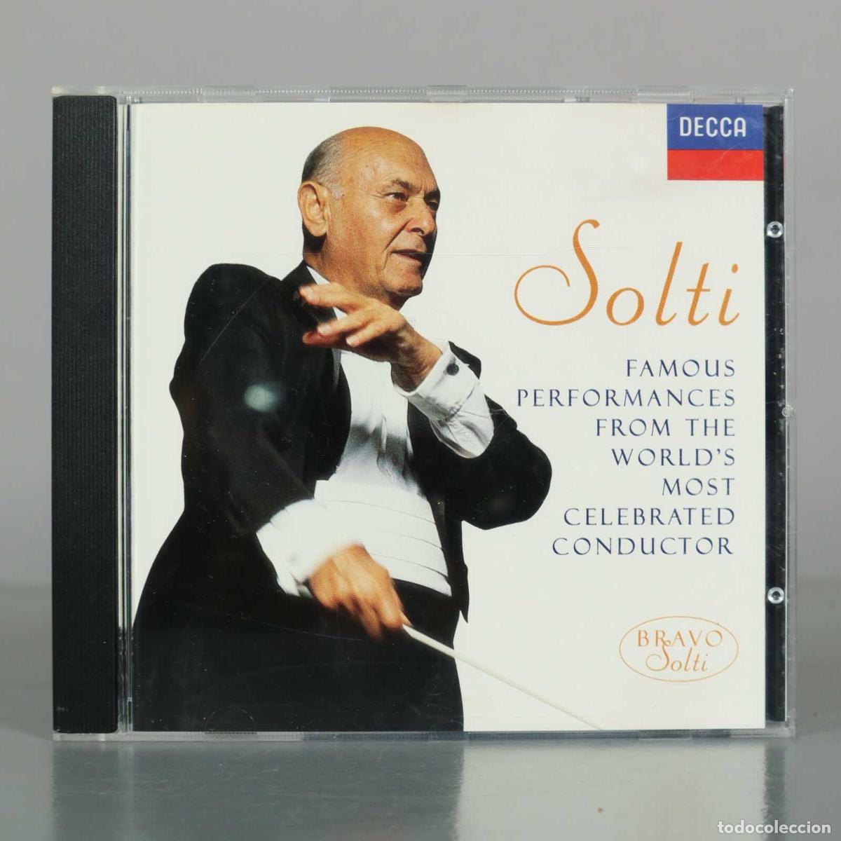 CDs de M&uacute;sica: CD. Solti - Famous Performances From The World&acute;s Most Celebrated Conductor - Georg Solti, Chicago S