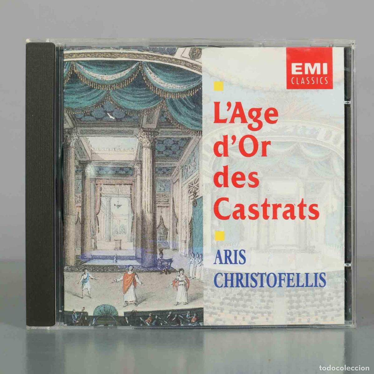 CDs de M&uacute;sica: CD. L&acute;Age d&acute;Or des Castrats - Aris Christofellis, Mireille Cardoze, Jean-Pierre Lacour, Gisele Bubo