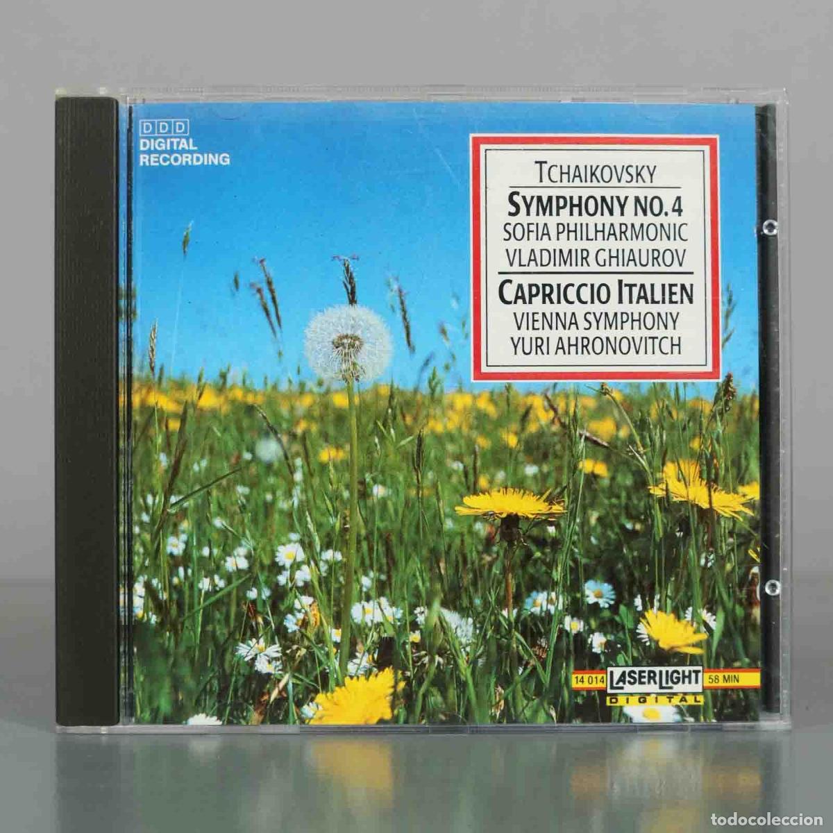 CDs de M&uacute;sica: CD. Tchaikovsky: Symphony No. 4, Capriccio Italien - Sofia Philharmonic Orchestra, Vienna Symphony,