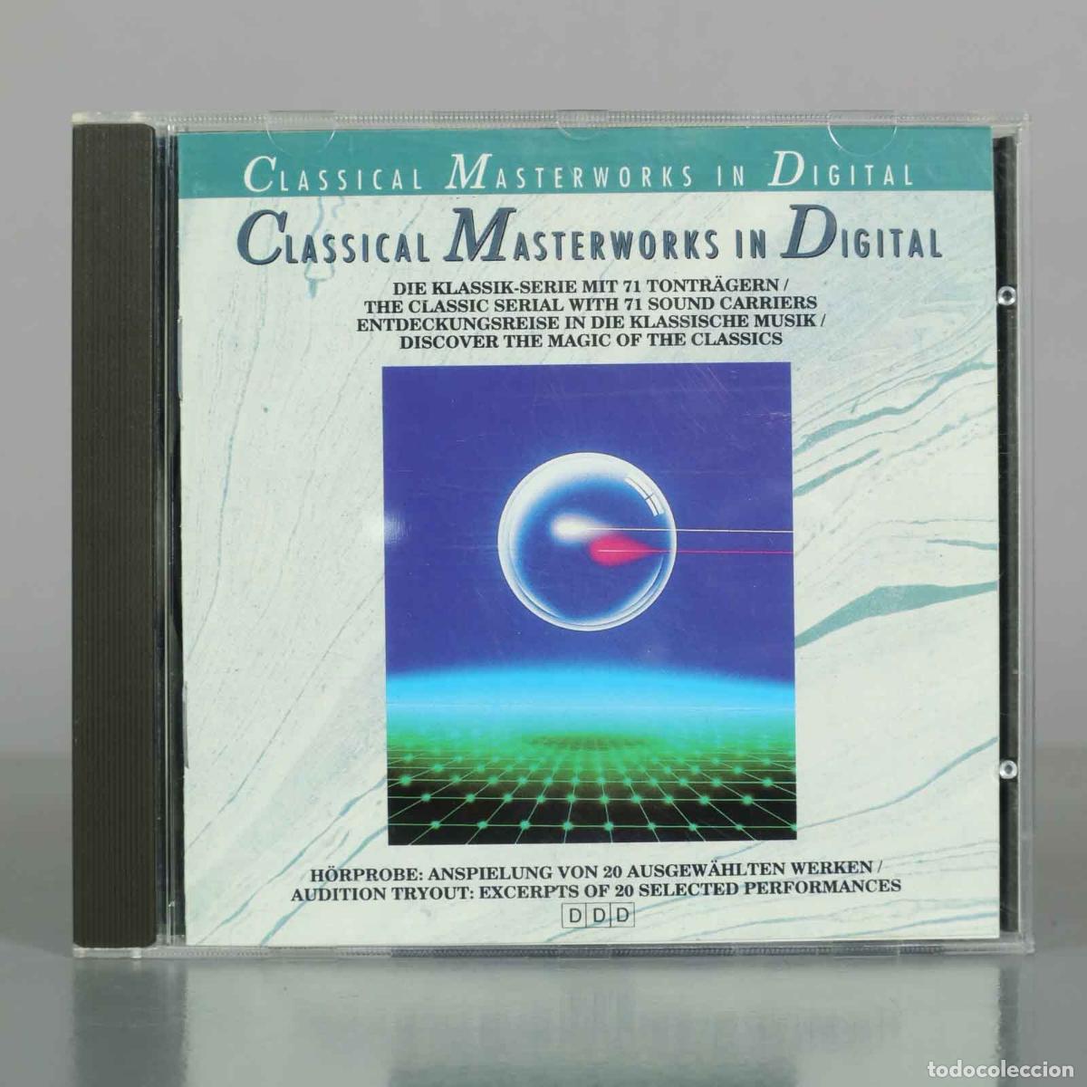 CDs de M&uacute;sica: CD. Classical Masterworks In Digital - Various