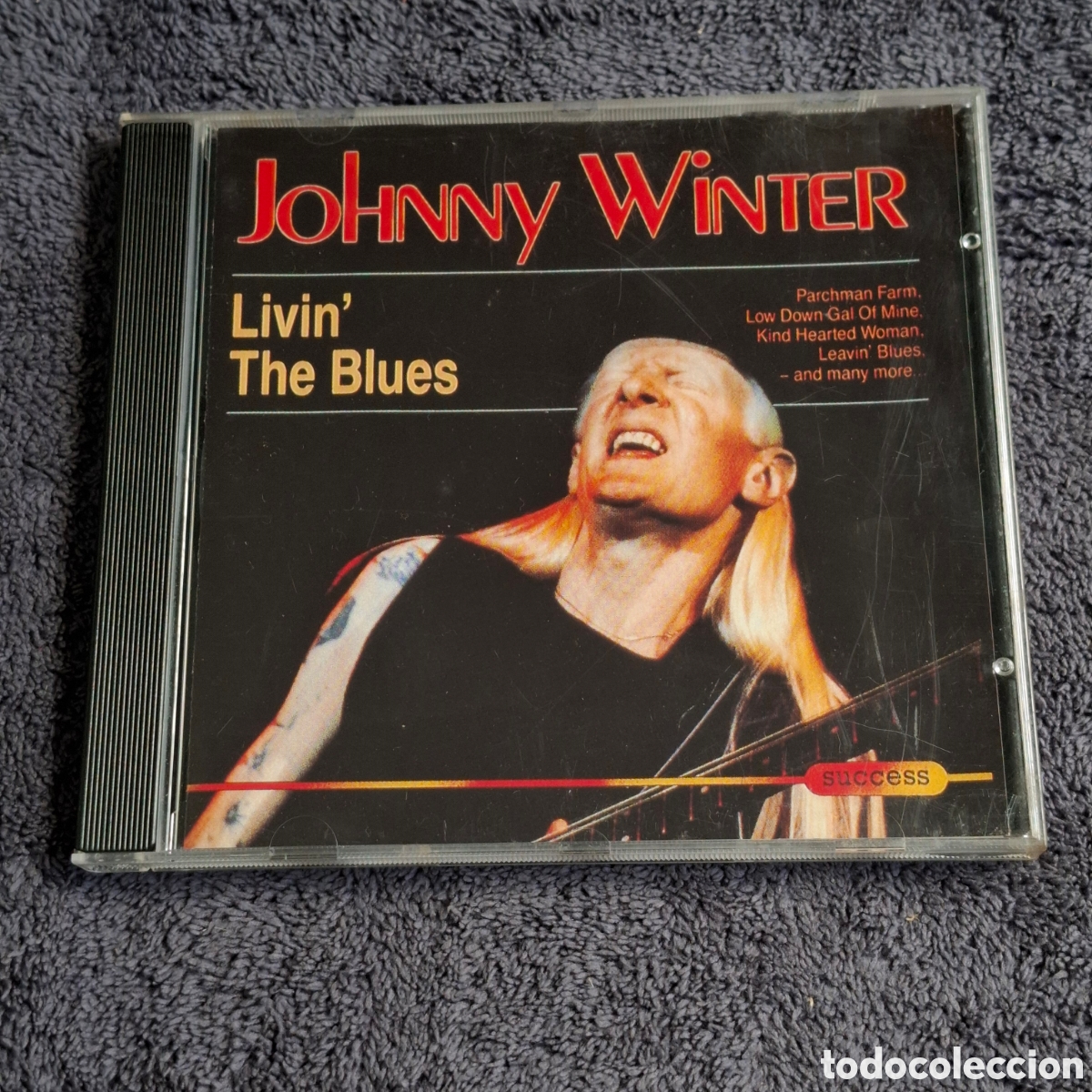 CDs de M&uacute;sica: CD79. Johnny Winter - Livin' The Blues, Cd, &Aacute;lbum, Recopilatorio, Blues, Success, 1993.