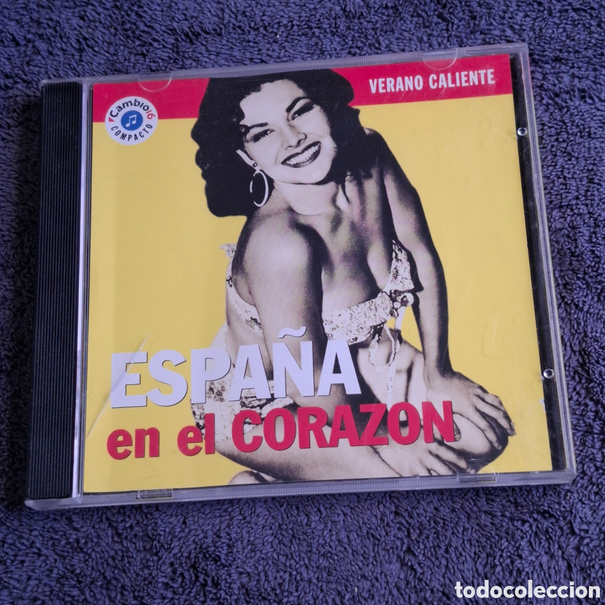 CDs de M&uacute;sica: CD79. Espa&ntilde;a En El Coraz&oacute;n - Cambio 16 Compacto, Verano Caliente, N&deg;16, De 1993.