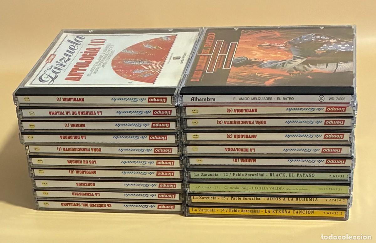 CDs de M&uacute;sica: Lote 20 Cd's de Zarzuela y Lirica Espa&ntilde;ola (1082CD)