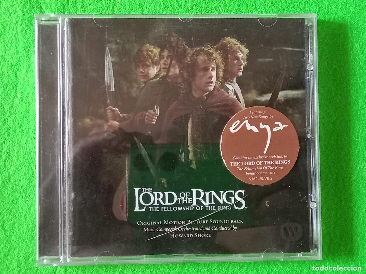 CDs de M&uacute;sica: El Se&ntilde;or de los Anillos - La Comunidad del Anillo - Edit. Warner Music. 2001