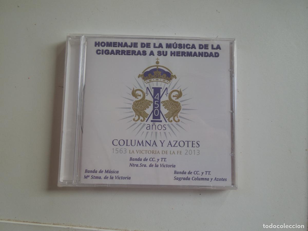 CDs de M&uacute;sica: HOMENAJE DE LA MUSICA DE CIGARRERAS A SU HERMANDAD - COLUMNAS Y AZOTES - PASARELA 2013 -450 A&Ntilde;OS CD