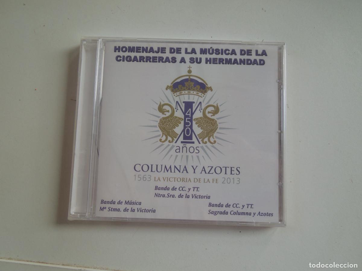 CDs de M&uacute;sica: HOMENAJE DE LA MUSICA DE CIGARRERAS A SU HERMANDAD - COLUMNAS Y AZOTES - PASARELA 2013 -450 A&Ntilde;OS CD