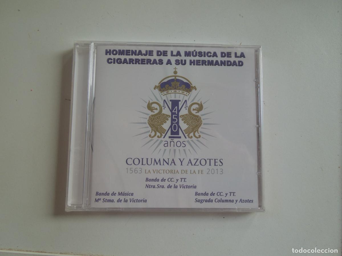 CDs de M&uacute;sica: HOMENAJE DE LA MUSICA DE CIGARRERAS A SU HERMANDAD - COLUMNAS Y AZOTES - PASARELA 2013 -450 A&Ntilde;OS CD