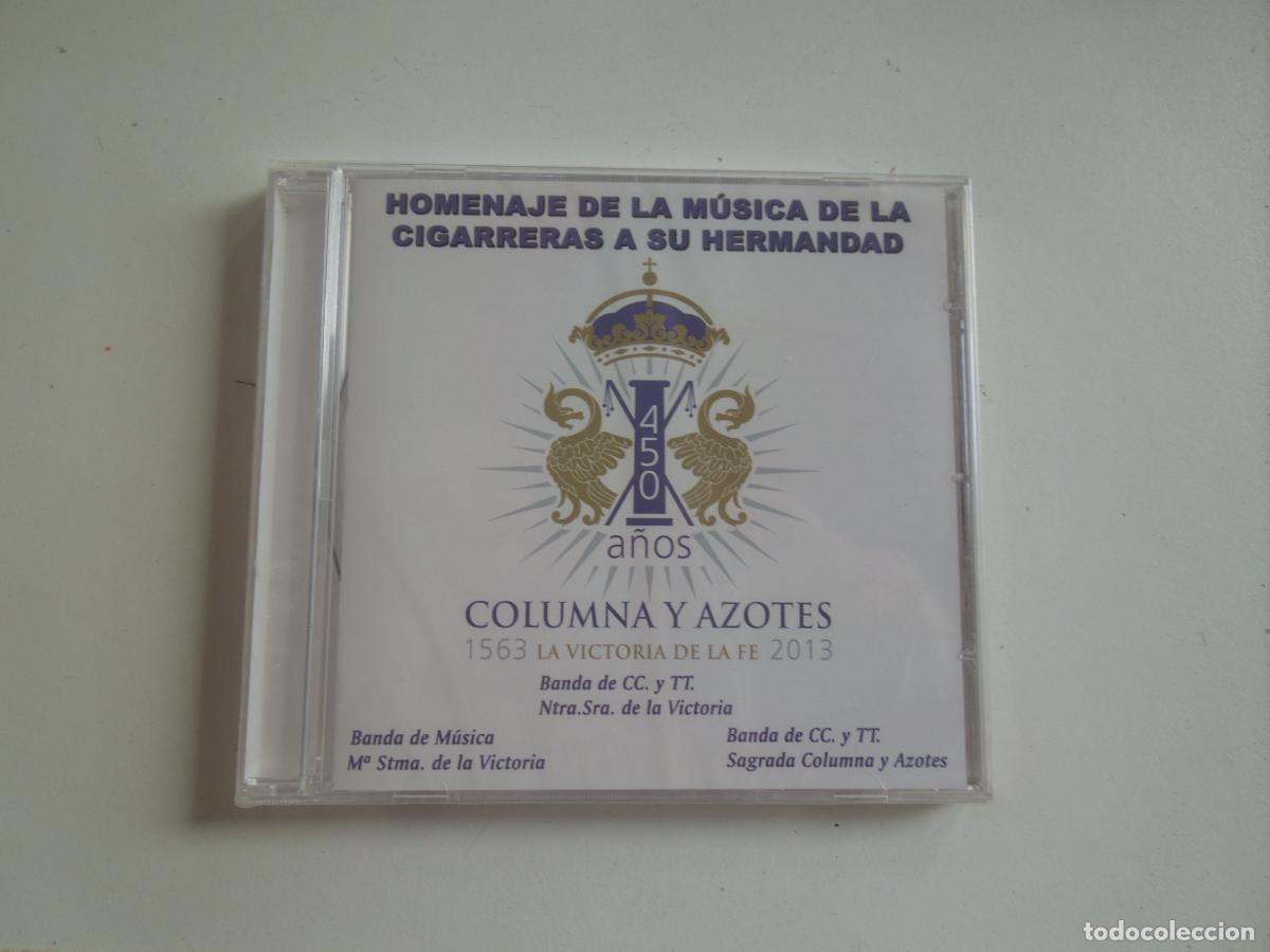 CDs de M&uacute;sica: HOMENAJE DE LA MUSICA DE CIGARRERAS A SU HERMANDAD - COLUMNAS Y AZOTES - PASARELA 2013 -450 A&Ntilde;OS CD