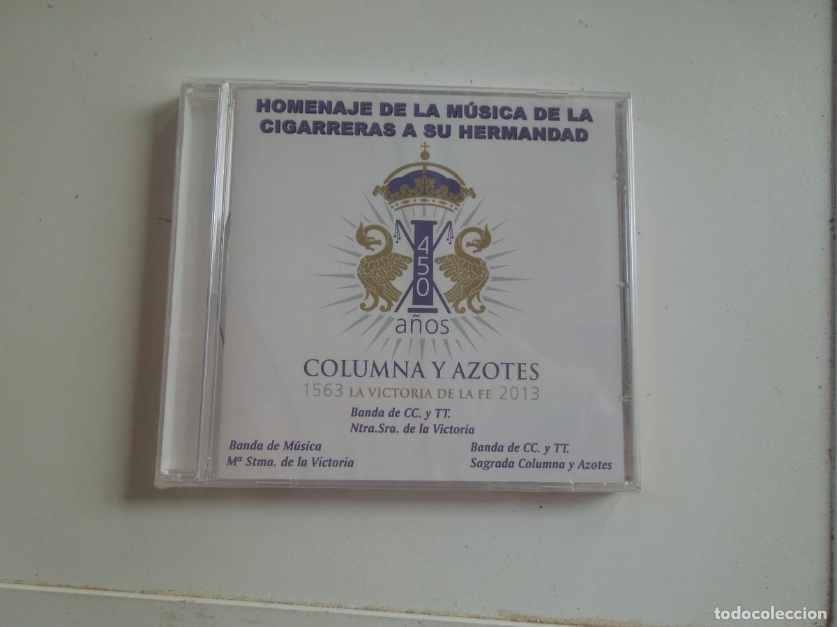 CDs de M&uacute;sica: HOMENAJE DE LA MUSICA DE CIGARRERAS A SU HERMANDAD - COLUMNAS Y AZOTES - PASARELA 2013 -450 A&Ntilde;OS CD