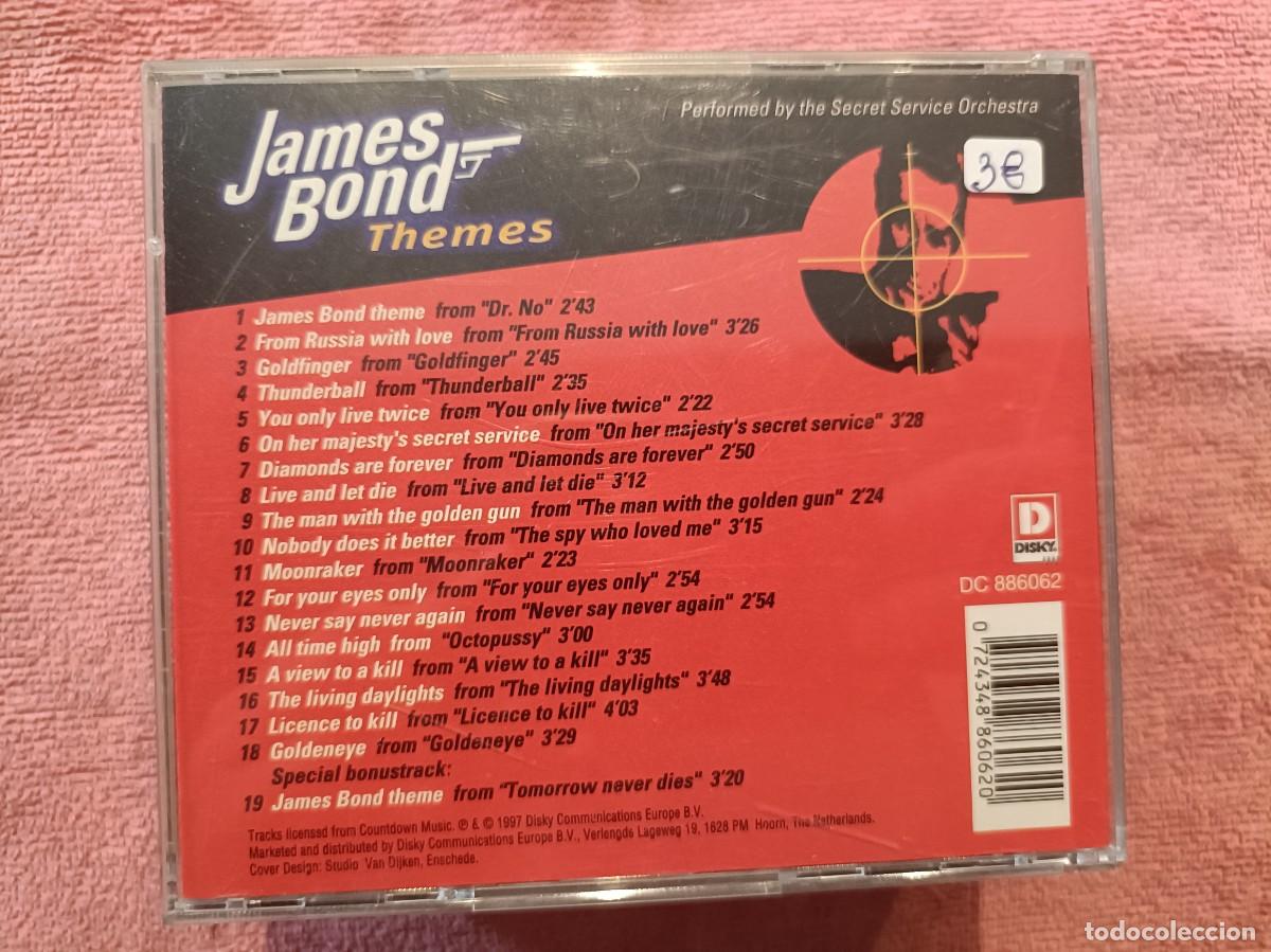 CDs de m&uacute;sica: James Bond Themes - CD. - Foto 2