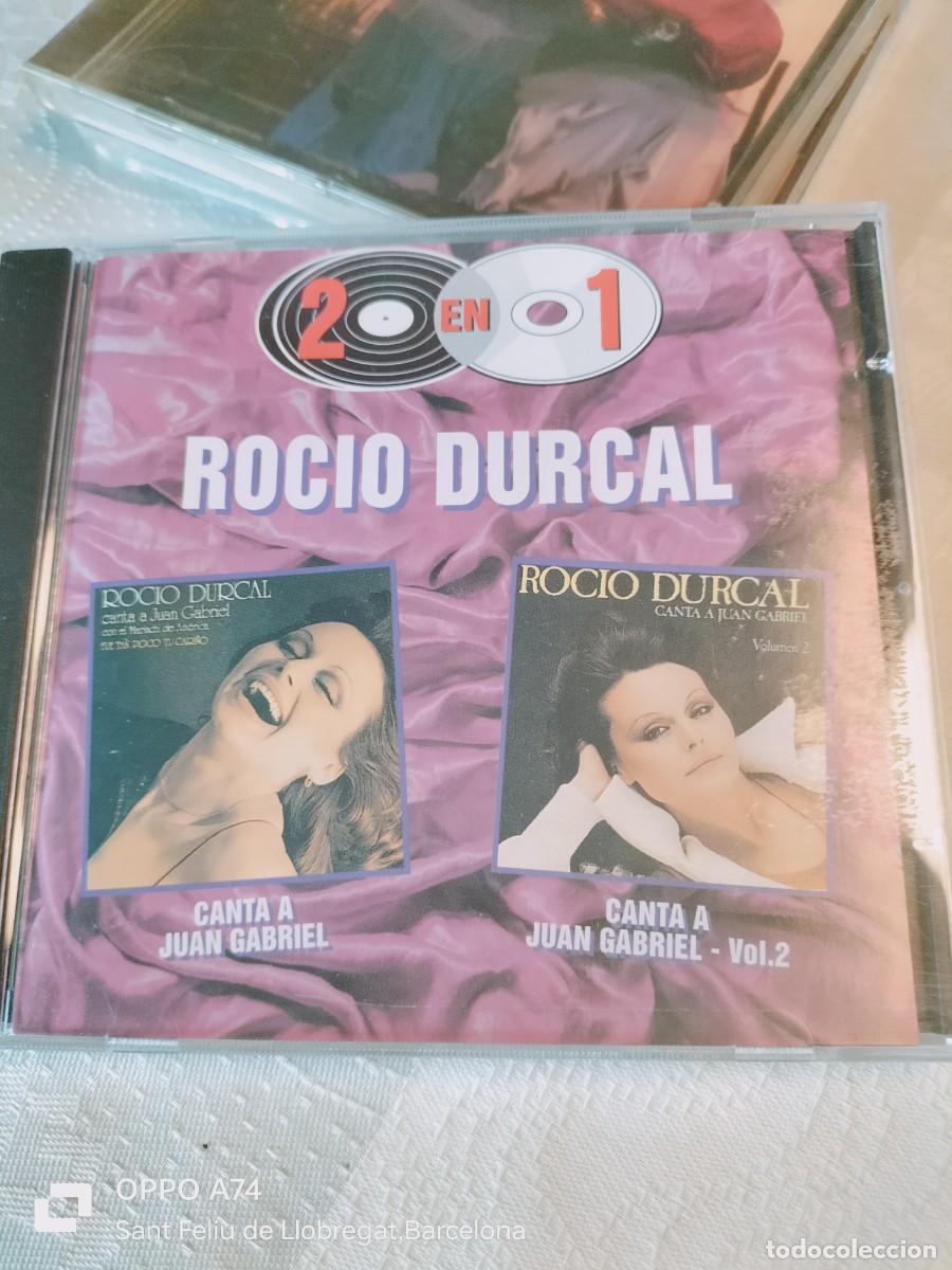 CDs de M&uacute;sica: RAR CD. ROCIO DURCAL. CANTA A JUAN GABRIEL. VOL.1 & 2. 2 EN 1