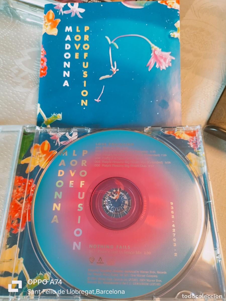 CD de M&uacute;sica: RAR SINGLE CD. MADONNA. LOVE PROFUSION. 6 TRACKS & BONUS TRACK