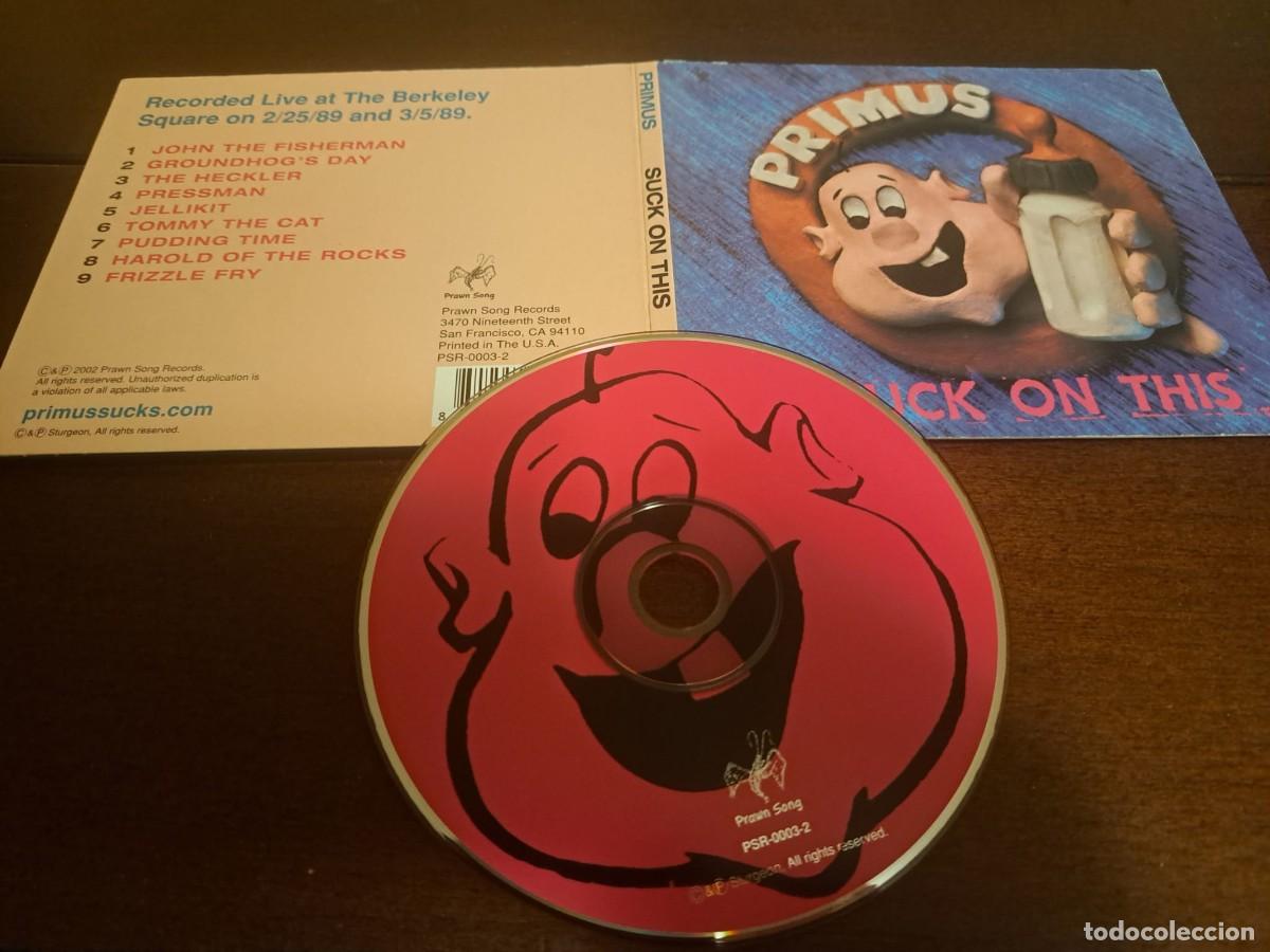 CDs de m&uacute;sica: PRIMUS - CD - SUCK ON THIS - DIRECTO 1989 - DIGIPACK - Foto 1