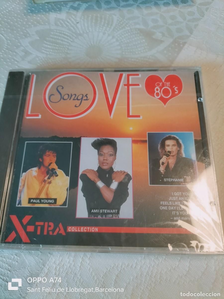 CDs de M&uacute;sica: RAR CD. LOVE SONGS OF THE 80'S. ST&Eacute;PHANIE, SPARKS, SABRINA. SEALED. MINT