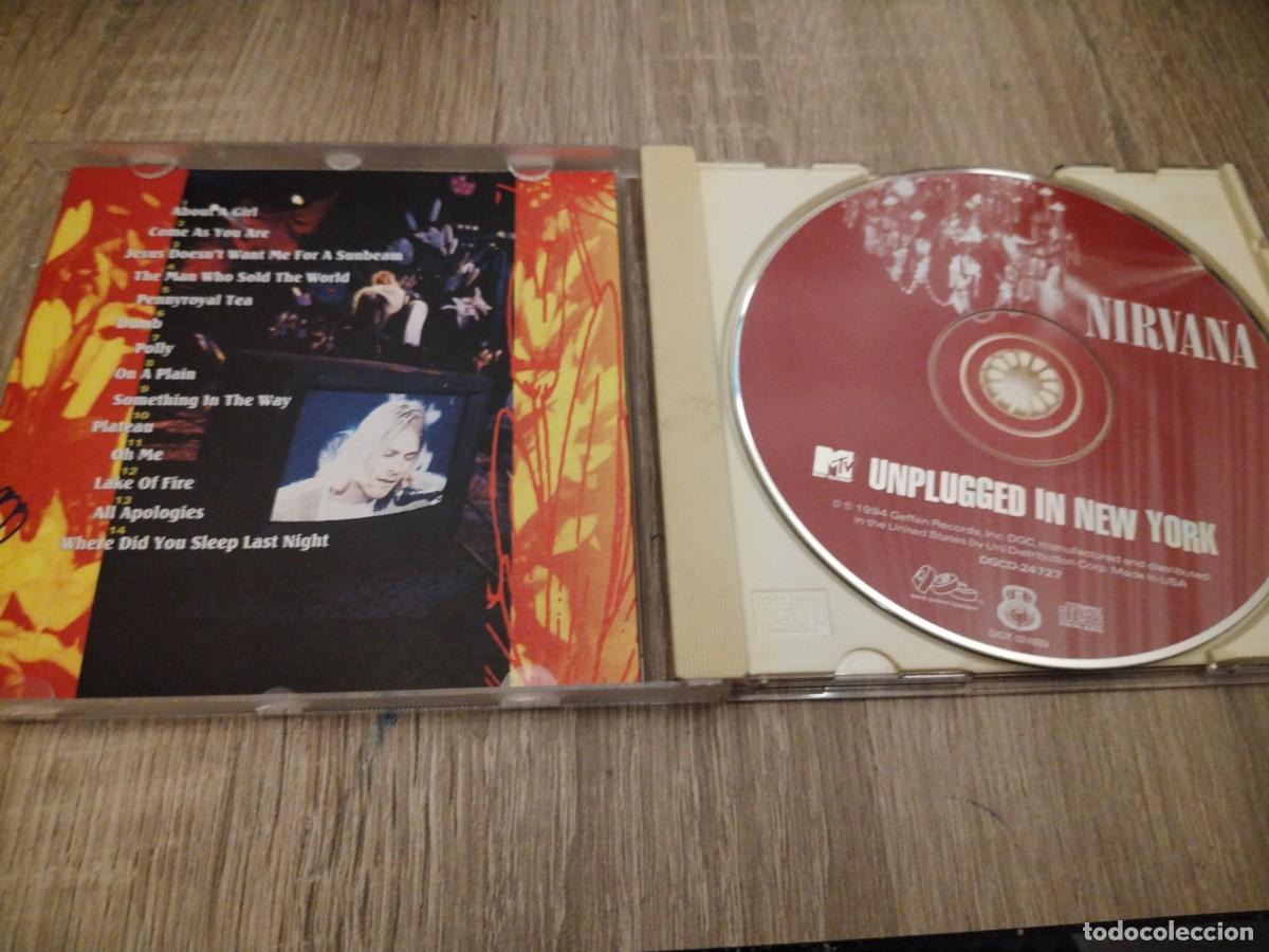CDs de m&uacute;sica: Nirvana unplugged in new york - Foto 2