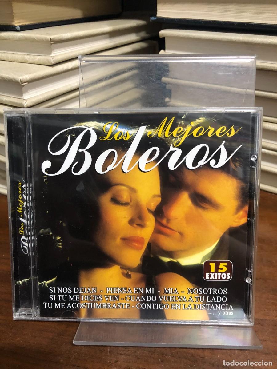 CDs de m&uacute;sica: Los Mejores Boleros (15 &Eacute;xitos) - Foto 1