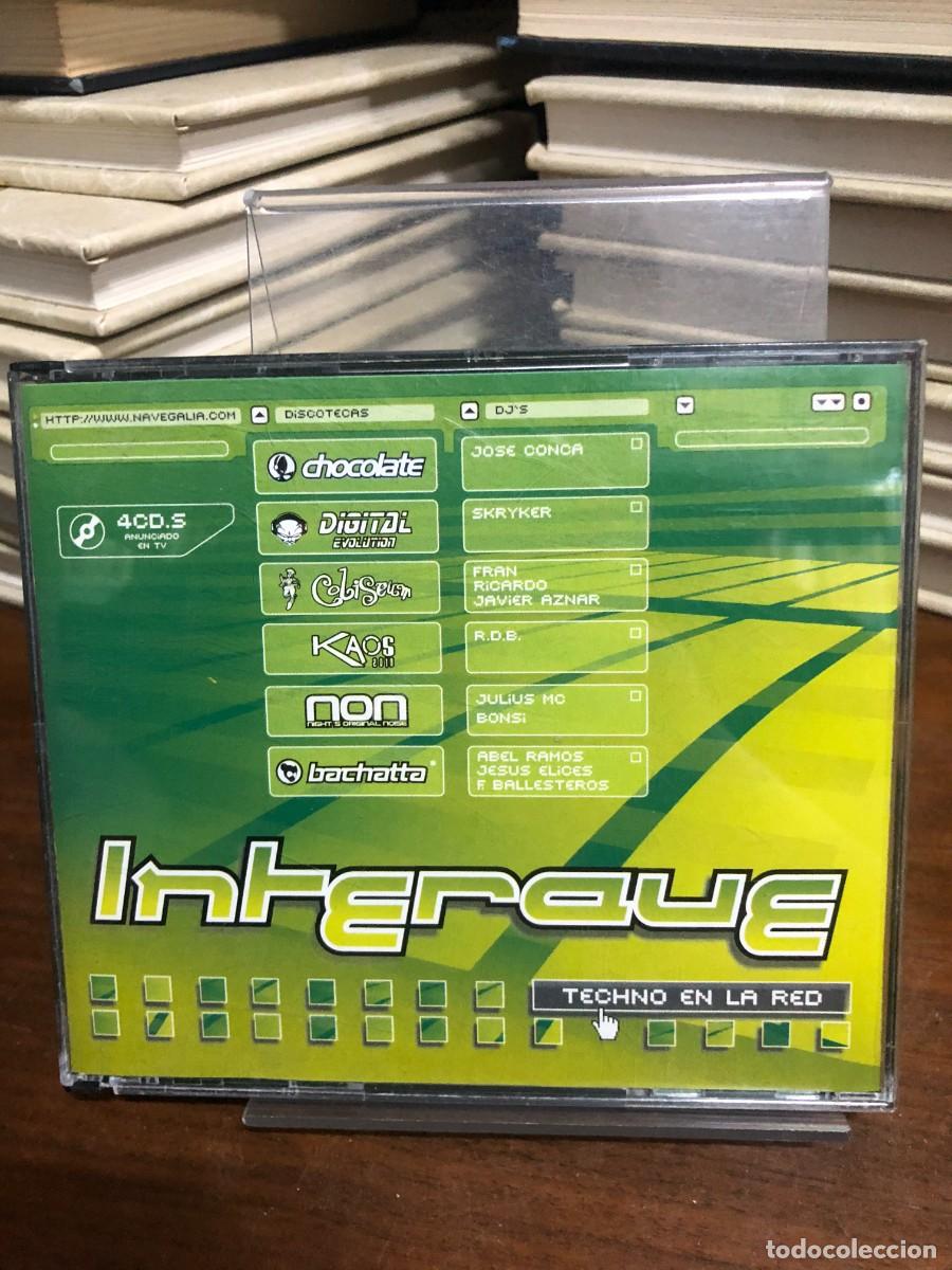 CDs de m&uacute;sica: Interave: Techno en la Red (4 CDs) Varios DJs (Chocolate, Digital, Colisevm, etc.) - Foto 1