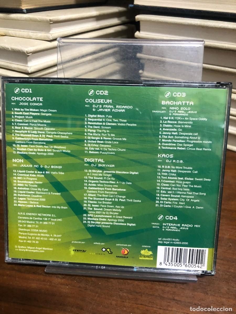CDs de m&uacute;sica: Interave: Techno en la Red (4 CDs) Varios DJs (Chocolate, Digital, Colisevm, etc.) - Foto 2